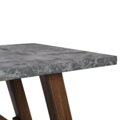 Lambeth Concrete Effect 150cm Dining Table 18 Lambeth Concrete Effect 150cm Dining Table -FINZ Furniture Shop BSD 023 detail2