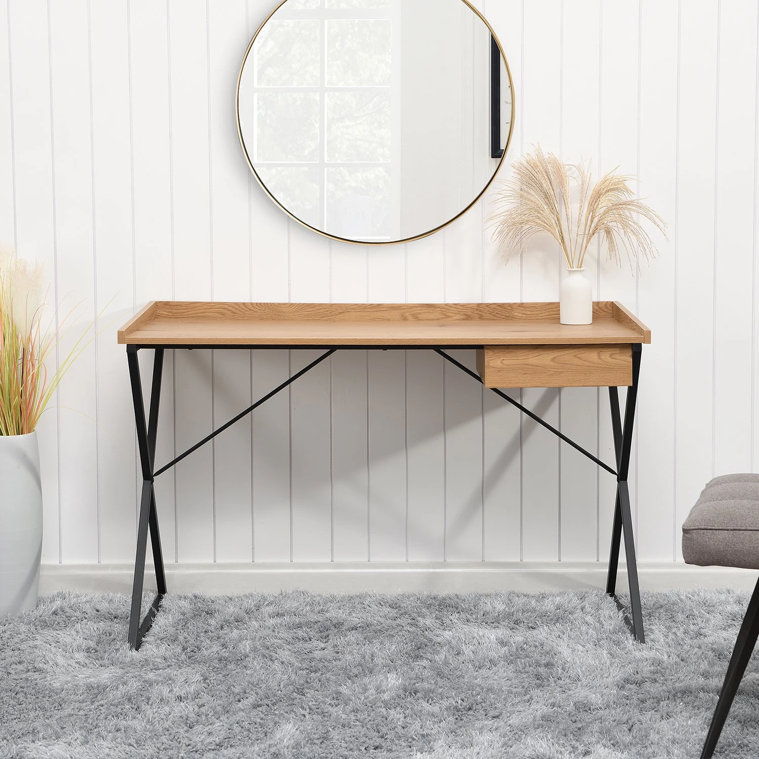 Vaxjo 1-Drawer Desk 3 Vaxjo 1-Drawer Desk - Image 2