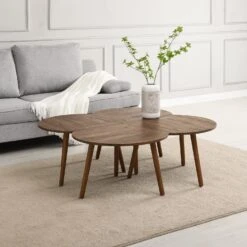 Monza 4-in-1 Walnut Effect Coffee Table 17 Monza 4-in-1 Walnut Effect Coffee Table -FINZ Furniture Shop BSD 054 2
