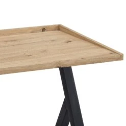 Lytton 1-Drawer Oak Effect Desk With Angled Desk Top 26 Lytton 1-Drawer Oak Effect Desk With Angled Desk Top -FINZ Furniture Shop BSD 060 detail3