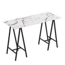 Ravena Marble Effect Console Table -FINZ Furniture Shop BSD 061 2