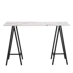 Ravena Marble Effect Console Table -FINZ Furniture Shop BSD 061 3