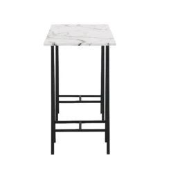 Ravena Marble Effect Console Table -FINZ Furniture Shop BSD 061 4