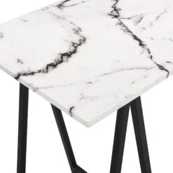 Ravena Marble Effect Console Table -FINZ Furniture Shop BSD 061 detail1