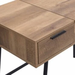 Selwyn Oak Effect Console Dressing Table 26 Selwyn Oak Effect Console Dressing Table -FINZ Furniture Shop BSD 062 detail3