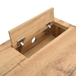 Vaxjo 1 Drawer Oak Effect Desk With Cable Management Storage 20 Vaxjo 1 Drawer Oak Effect Desk With Cable Management Storage -FINZ Furniture Shop BSD 063 detail2