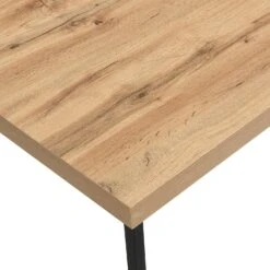 Vaxjo 1 Drawer Oak Effect Desk With Cable Management Storage 21 Vaxjo 1 Drawer Oak Effect Desk With Cable Management Storage -FINZ Furniture Shop BSD 063 detail3