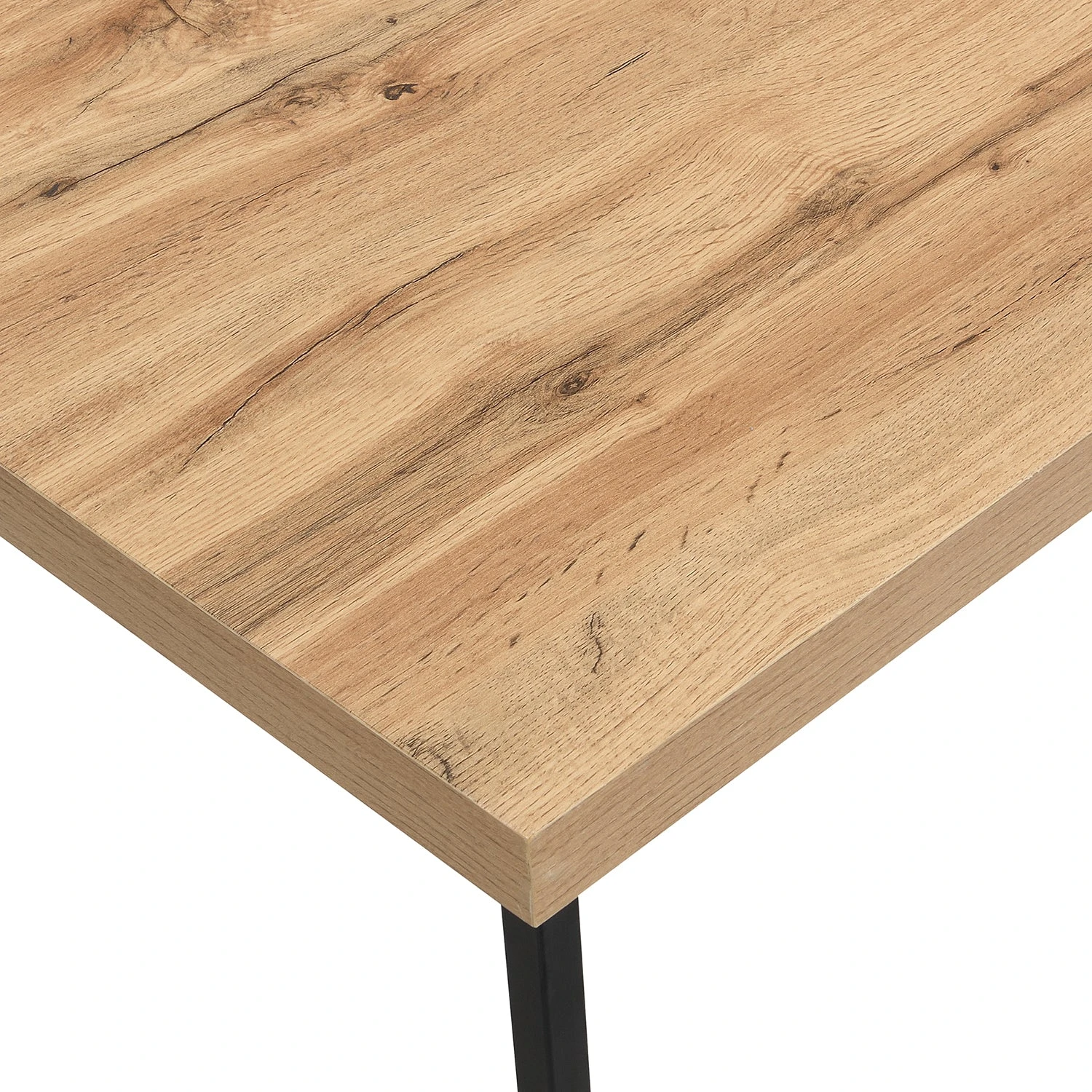 Vaxjo 1 Drawer Oak Effect Desk With Cable Management Storage 12 Vaxjo 1 Drawer Oak Effect Desk With Cable Management Storage - Image 10