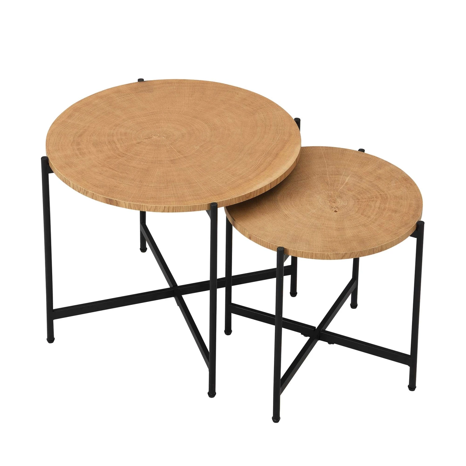 Lewes Oak Set Of 2 Side Tables 7 Lewes Oak Set Of 2 Side Tables - Image 5