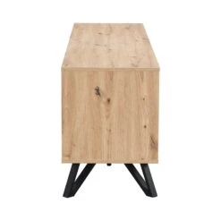 Weston Oak Effect Wide TV Unit 23 Weston Oak Effect Wide TV Unit -FINZ Furniture Shop BSD 076 OAK 3