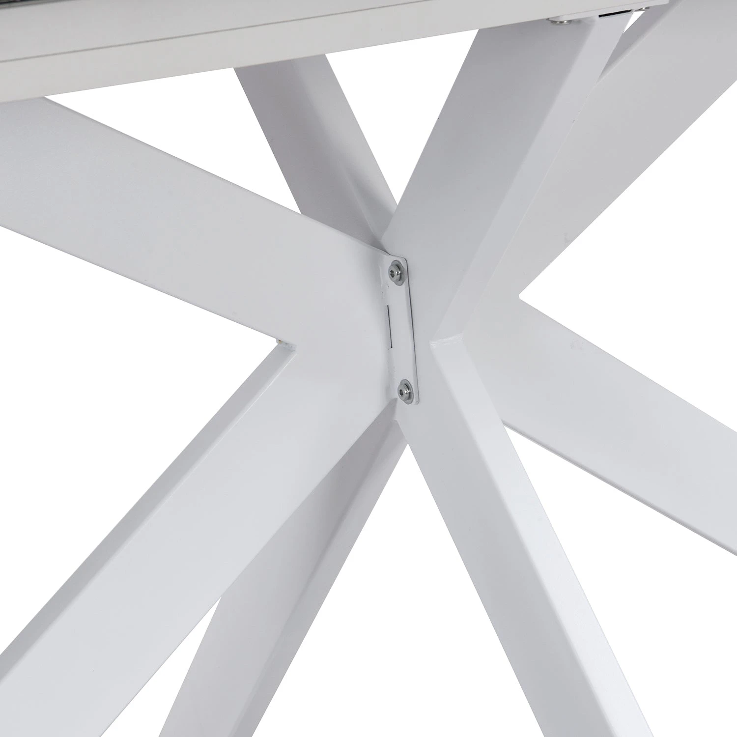 Varden White Ceramic Extending Dining Table 13 Varden White Ceramic Extending Dining Table - Image 11