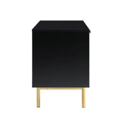 Richmond Ridged 120cm Wide TV Media Unit, Matte Black 20 Richmond Ridged 120cm Wide TV Media Unit, Matte Black -FINZ Furniture Shop BSD 106 BLACK WB5