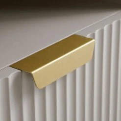 Richmond Ridged 120cm Wide TV Media Unit, Matte Taupe 26 Richmond Ridged 120cm Wide TV Media Unit, Matte Taupe -FINZ Furniture Shop BSD 106 TAUPE detail4