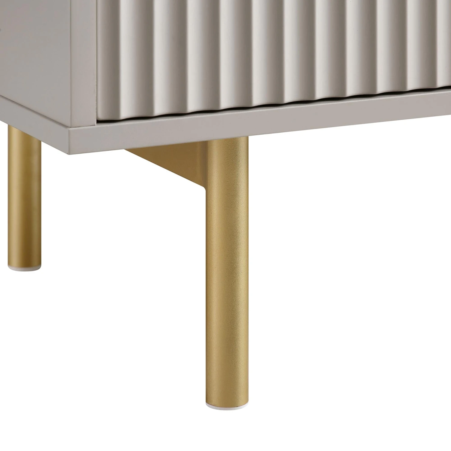 Richmond Ridged 120cm Wide TV Media Unit, Matte Taupe 15 Richmond Ridged 120cm Wide TV Media Unit, Matte Taupe - Image 13