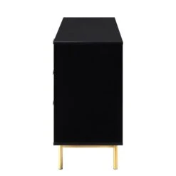 Richmond Ridged Large Sideboard, Matte Black 19 Richmond Ridged Large Sideboard, Matte Black -FINZ Furniture Shop BSD 108 BLACK WB4
