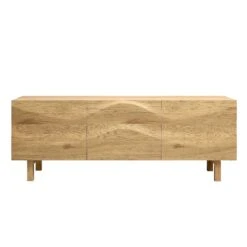 Moriko 3 Door TV Unit, 150 Cm 16 Moriko 3 Door TV Unit, 150 Cm -FINZ Furniture Shop BSD 111 OAK WB1