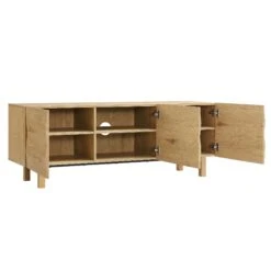 Moriko 3 Door TV Unit, 150 Cm 20 Moriko 3 Door TV Unit, 150 Cm -FINZ Furniture Shop BSD 111 OAK WB3