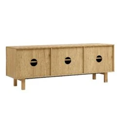 Moriko 3 Door TV Unit, 150 Cm 21 Moriko 3 Door TV Unit, 150 Cm -FINZ Furniture Shop BSD 111 OAK WB5