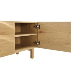 Moriko 3 Door TV Unit, 150 Cm 23 Moriko 3 Door TV Unit, 150 Cm -FINZ Furniture Shop BSD 111 OAK detail2