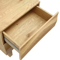 Moriko 2 Drawer Bedside Table -FINZ Furniture Shop BSD 113 OAK detail3