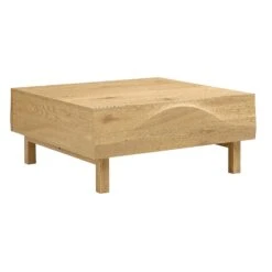 Moriko 2 Drawer Coffee Table 20 Moriko 2 Drawer Coffee Table -FINZ Furniture Shop BSD 114 OAK WB2