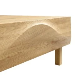 Moriko 2 Drawer Coffee Table 23 Moriko 2 Drawer Coffee Table -FINZ Furniture Shop BSD 114 OAK detail1