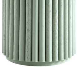 Maru Oak Round Side Table, Sage Green -FINZ Furniture Shop BSD 139 SAGE detail4