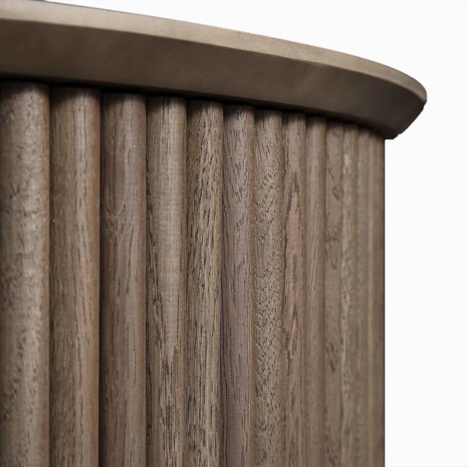 Maru Oak Round Coffee Table With Storage, Silver Oak 12 Maru Oak Round Coffee Table With Storage, Silver Oak - Image 10