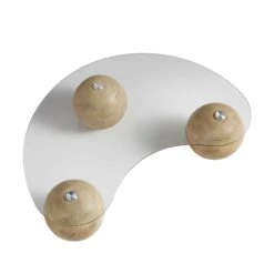 Sveti Curved Glass Coffee Table, Natural 16 Sveti Curved Glass Coffee Table, Natural -FINZ Furniture Shop BSD 142 OAK WB3