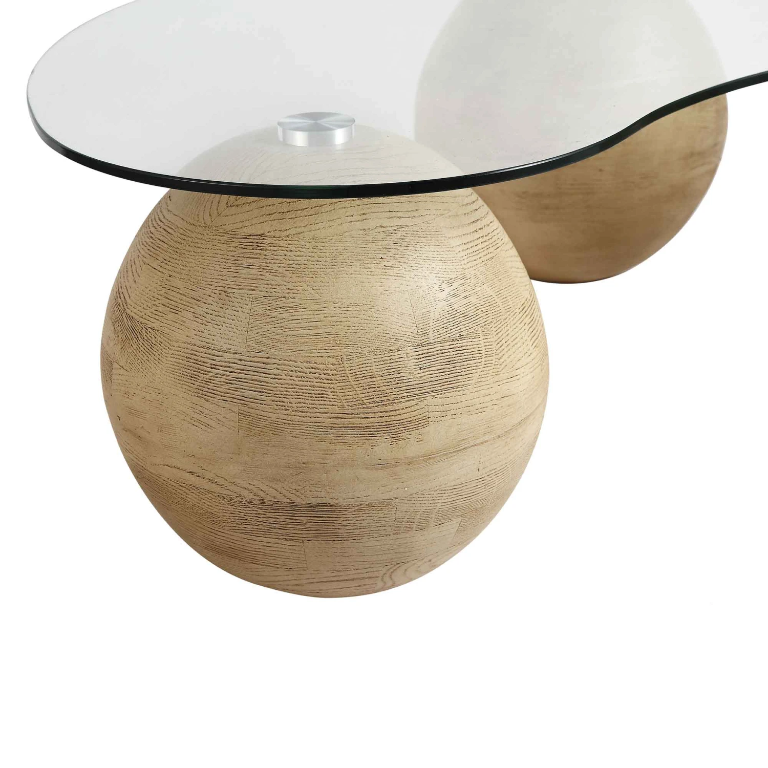 Sveti Curved Glass Coffee Table, Natural 10 Sveti Curved Glass Coffee Table, Natural - Image 8