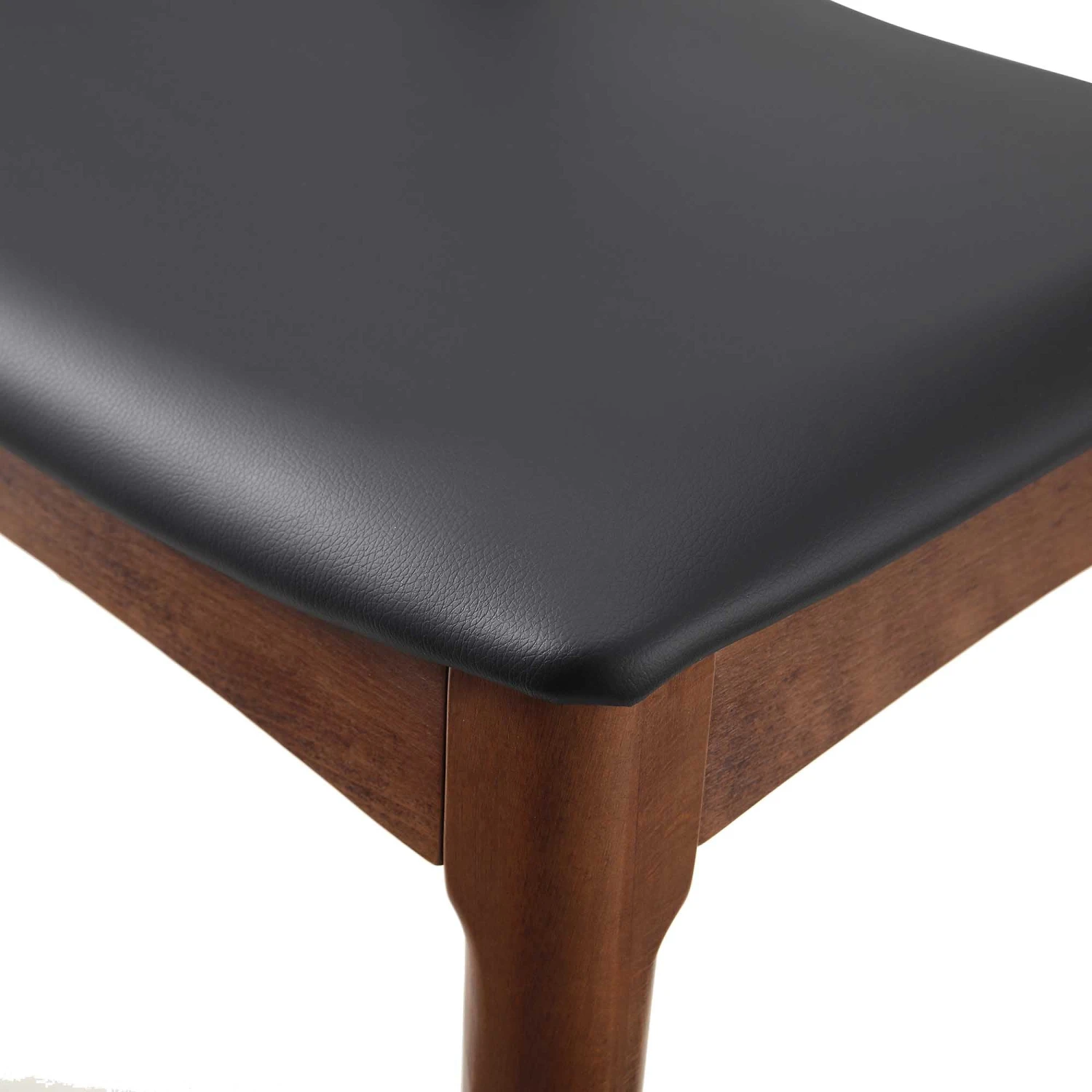 Arley Set Of 2 Beech Wood Dining Chairs, Walnut And Black 14 Arley Set Of 2 Beech Wood Dining Chairs, Walnut And Black - Image 12