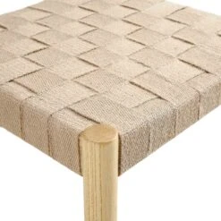 Ditton Set Of 2 Elm Wood And Jute Dining Chairs, Natural 23 Ditton Set Of 2 Elm Wood And Jute Dining Chairs, Natural -FINZ Furniture Shop DCH 086 NAT 2P detail3