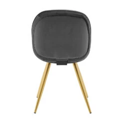 Set Of 2 Cosford Diamond Stitch Dining Chairs (Grey Velvet) 14 Set Of 2 Cosford Diamond Stitch Dining Chairs (Grey Velvet) -FINZ Furniture Shop DCH 2092B GREY VEL 2P 4