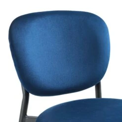 Kelmarsh Set Of 2 Navy Blue Velvet Upholstered Dining Chairs 21 Kelmarsh Set Of 2 Navy Blue Velvet Upholstered Dining Chairs -FINZ Furniture Shop DCH 2128 NAVY VEL 2P detail1