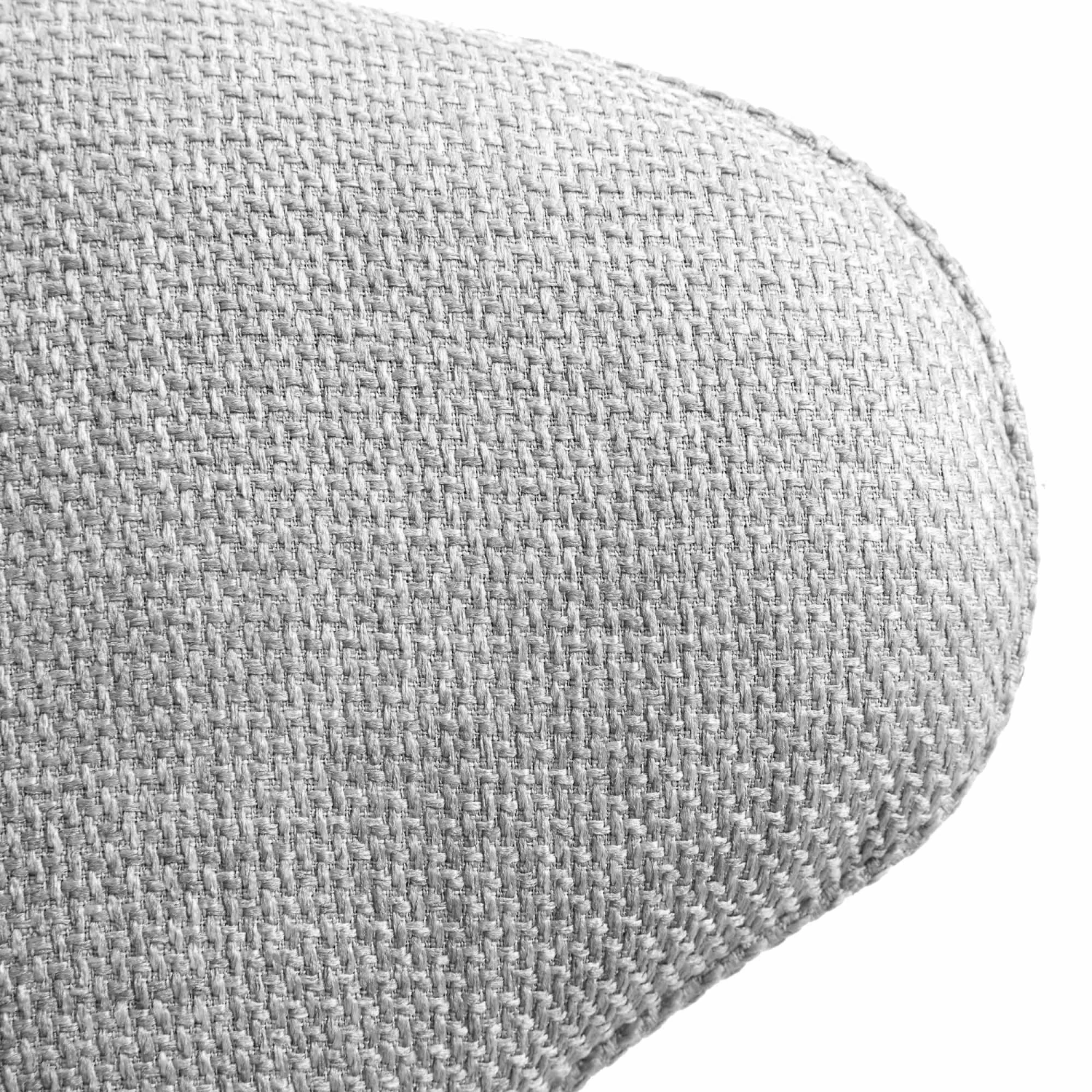 Langham Set Of 2 Grey Woven Fabric Carver Dining Chairs With Fluted Back 14 Langham Set Of 2 Grey Woven Fabric Carver Dining Chairs With Fluted Back - Image 12