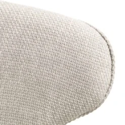 Langham Set Of 2 Oatmeal Woven Fabric Carver Dining Chairs With Fluted Back 27 Langham Set Of 2 Oatmeal Woven Fabric Carver Dining Chairs With Fluted Back -FINZ Furniture Shop DCH 2143 TAUPE WOV 2P detail2