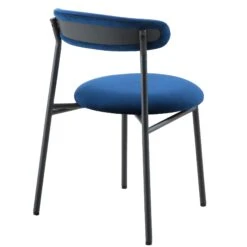 Donna Set Of 2 Navy Blue Velvet Dining Chairs 19 Donna Set Of 2 Navy Blue Velvet Dining Chairs -FINZ Furniture Shop DCH 2149 NAVY VEL 2P WB5