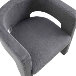 Greenwich Grey Corduroy Dining Chair 20 Greenwich Grey Corduroy Dining Chair -FINZ Furniture Shop DCH 2159 GREY CORD detail1