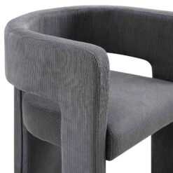 Greenwich Grey Corduroy Dining Chair 21 Greenwich Grey Corduroy Dining Chair -FINZ Furniture Shop DCH 2159 GREY CORD detail2
