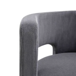 Greenwich Grey Corduroy Dining Chair 22 Greenwich Grey Corduroy Dining Chair -FINZ Furniture Shop DCH 2159 GREY CORD detail3