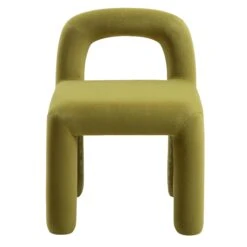 Libby Olive Green Velvet Dining Chair 17 Libby Olive Green Velvet Dining Chair -FINZ Furniture Shop DCH 2160 OLIVE VEL WB1