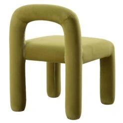 Libby Olive Green Velvet Dining Chair 19 Libby Olive Green Velvet Dining Chair -FINZ Furniture Shop DCH 2160 OLIVE VEL WB4