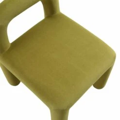 Libby Olive Green Velvet Dining Chair 20 Libby Olive Green Velvet Dining Chair -FINZ Furniture Shop DCH 2160 OLIVE VEL detail2