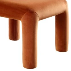Libby Rust Velvet Dining Chair -FINZ Furniture Shop DCH 2160 RUST VEL detail3