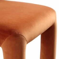 Libby Rust Velvet Dining Chair -FINZ Furniture Shop DCH 2160 RUST VEL detail4