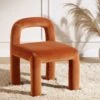 Libby Rust Velvet Dining Chair -FINZ Furniture Shop DCH 2160 RUST VEL main