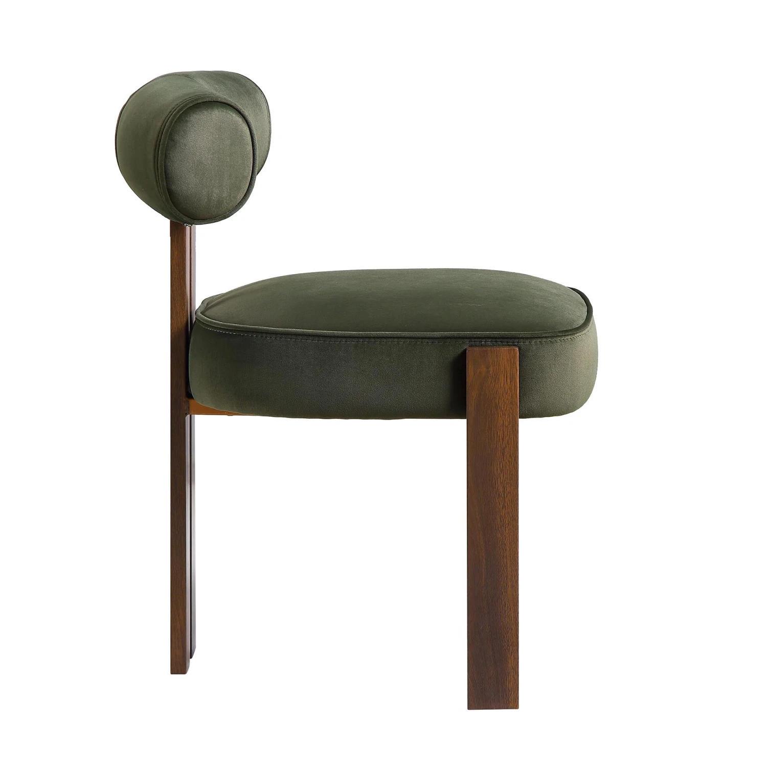 Ophelia Moss Green Velvet Dining Chair 9 Ophelia Moss Green Velvet Dining Chair - Image 7