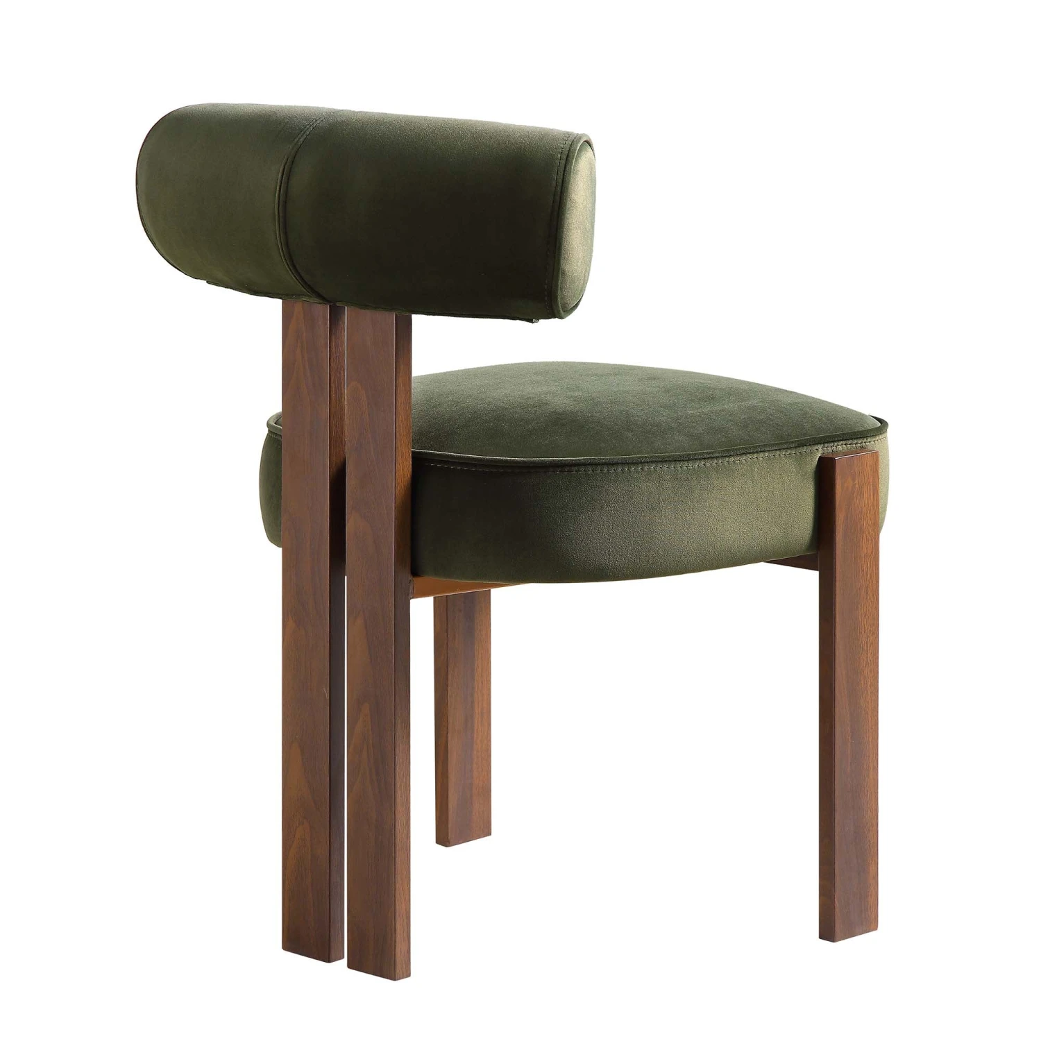 Ophelia Moss Green Velvet Dining Chair 10 Ophelia Moss Green Velvet Dining Chair - Image 8