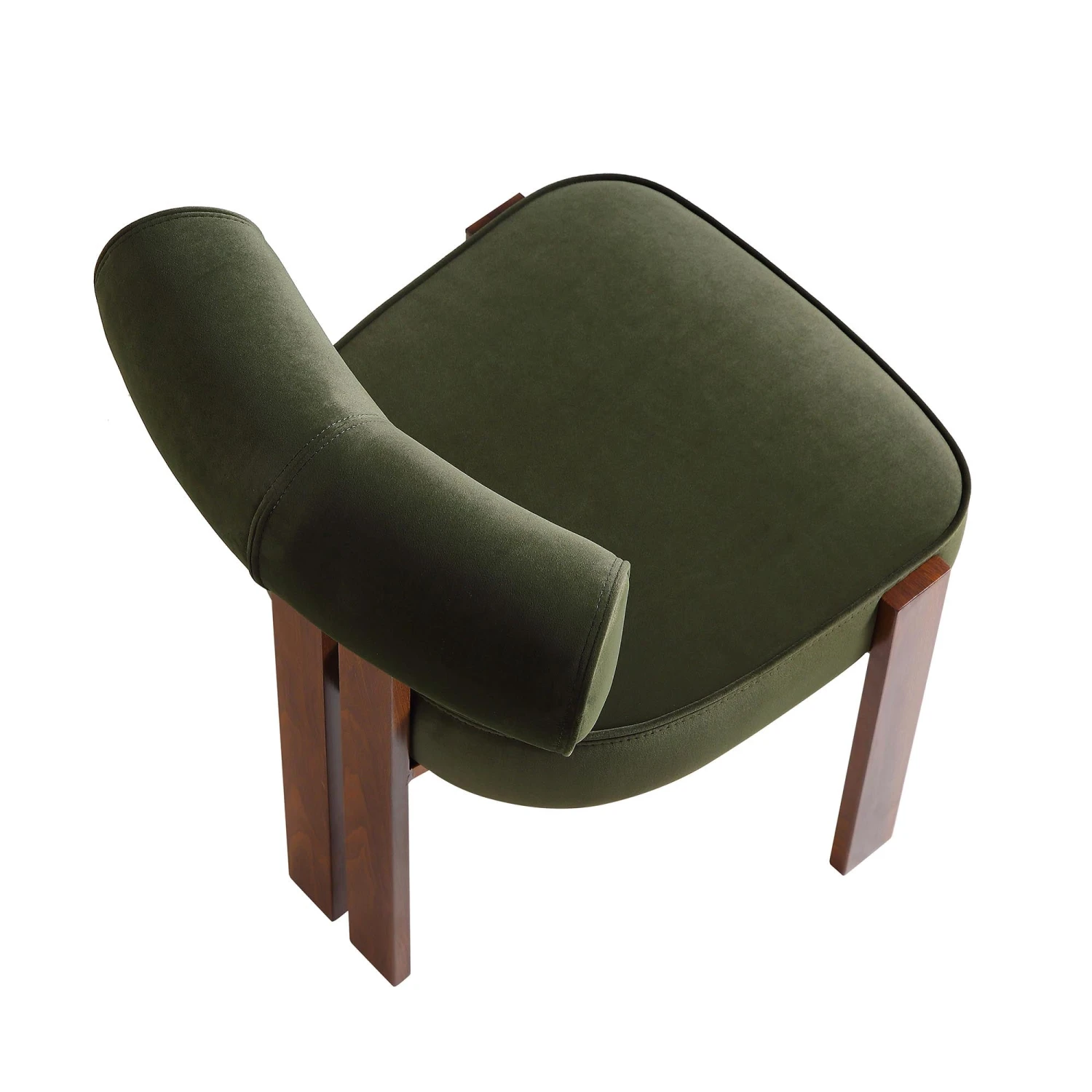 Ophelia Moss Green Velvet Dining Chair 13 Ophelia Moss Green Velvet Dining Chair - Image 11