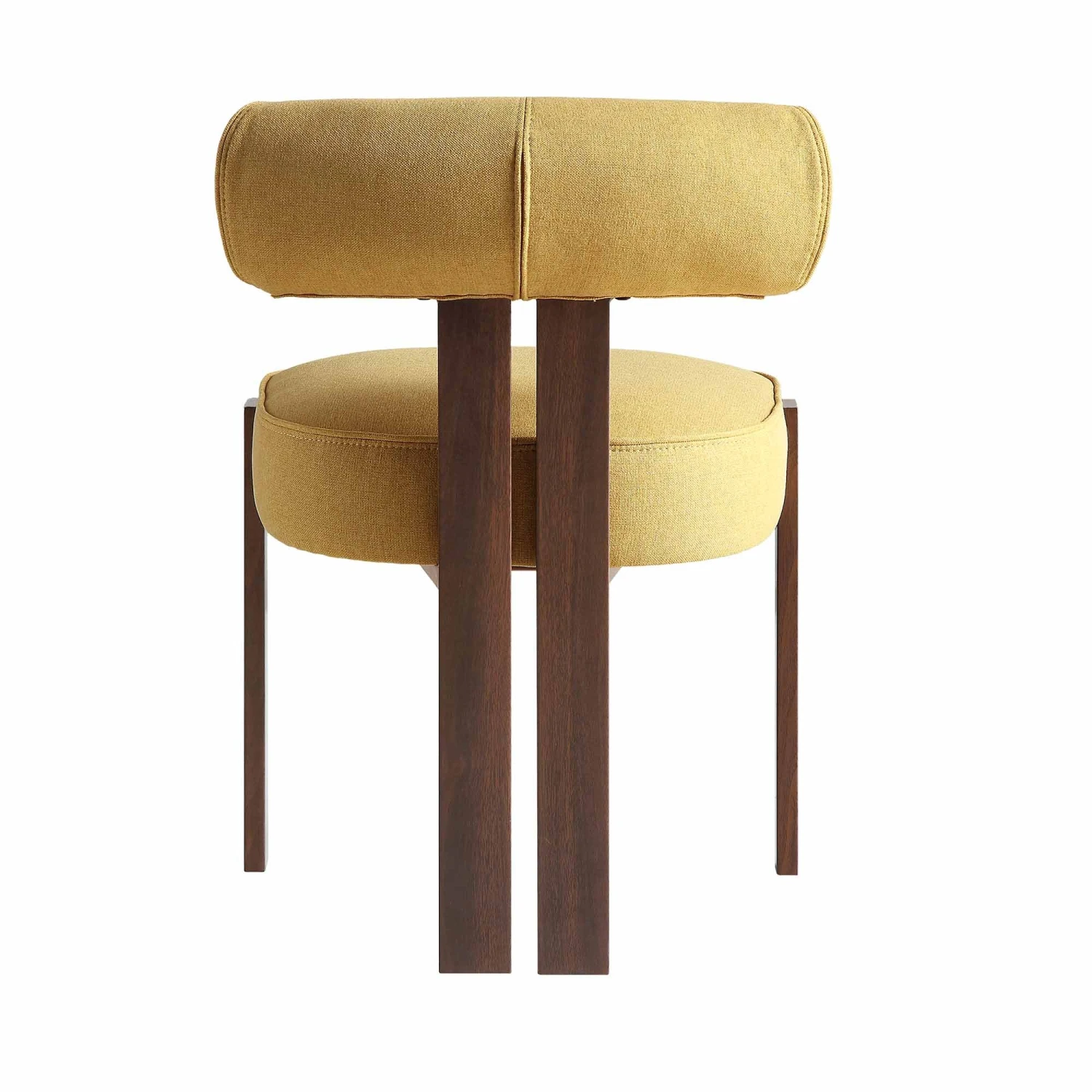 Ophelia Honey Gold Fabric Dining Chair 11 Ophelia Honey Gold Fabric Dining Chair - Image 9